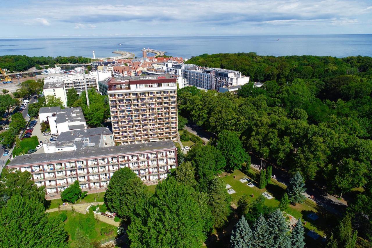 Sp Zoz Sanatorium Uzdrowiskowe Mswia W Kolobrzegu Hotel Exterior photo